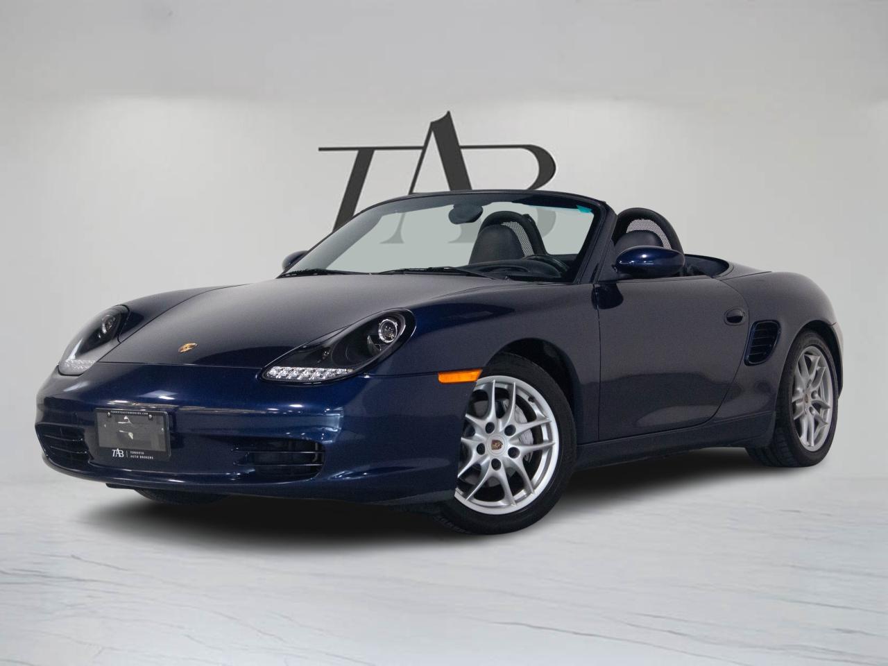 2003 Porsche Boxster MANUAL | BLUE SOFT TOP Photo2