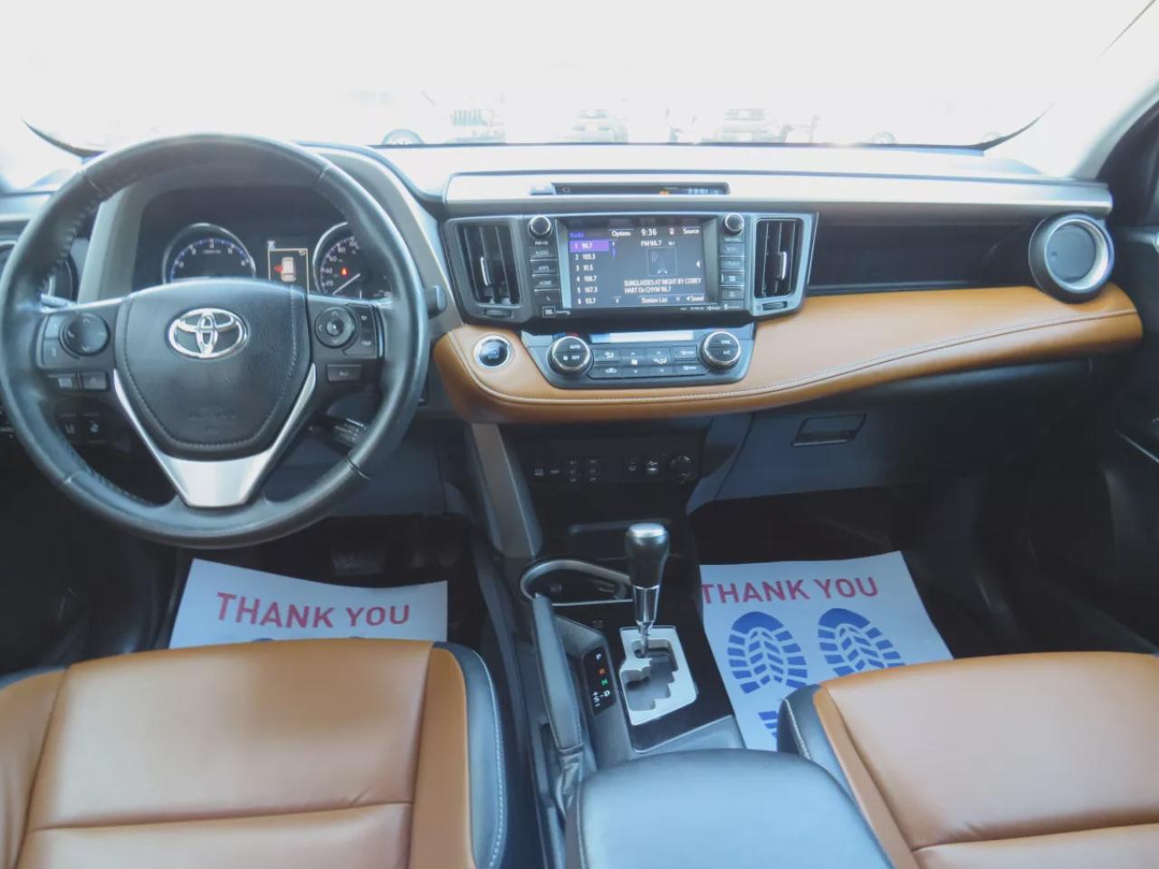 2018 Toyota RAV4 Limited (**CLEAN TITLE/NO ACCIDENTS!!**SAFETY/CERTIFIED!!**AWD**ALLOY RIMS**TWO-TONE LEATHER**SUNROOF**NAVIGATION**REVERSE CAMERA**DUAL CLIMATE CONTROL**ECO AND SPORT MODE**HEATED SEATS/STEERING WHEEL**LANE ASSIST**AWD LOCK**PUSH BUTTON START**DIGITAL TOU Photo4