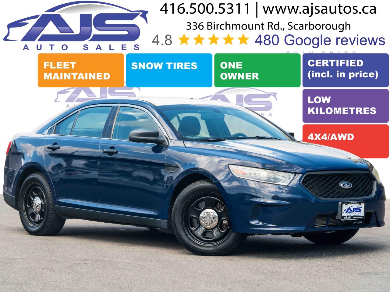 2013 Ford Taurus AWD POLICE INTERCEPTOR SEDAN - Photo #1