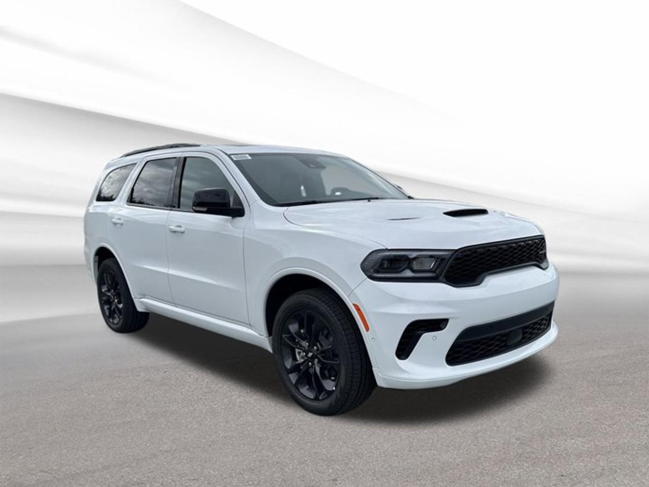 Be among the first to experience the brand new 2026 Dodge Durango GT Plus, now available at Steele Halifax Chrysler Dodge Jeep Ram FIAT. This striking SUV, finished in a crisp White exterior with a sleek Black interior, offers the perfect blend of style, capability and advanced features. With four doors, automatic transmission and all-wheel drive, the Durango GT Plus is designed to handle Halifaxs changing conditions with ease. Under the hood, a Regular Unleaded V-6 3.6 L engine delivers reliable power and efficiency, making every drive enjoyable and confident.FEATURES OF THE Durango GT PlusAll-wheel drive for enhanced traction and controlSpacious cabin with seating for up to sevenAutomatic transmission for effortless drivingModern exterior styling with bold accentsADVANCED SAFETY FEATURESRearview camera for confident reversingFull suite of airbags for occupant protectionElectronic stability control for safer handlingAdvanced traction control system for slippery roadsPERFORMANCE AND EFFICIENCY3.6 L V-6 engine for balanced powerSmooth automatic transmission operationAll-wheel drive for year-round confidenceRegular unleaded fuel for cost-effective drivingCOMFORT AND CONVENIENCEThree-zone climate control for personalized comfortPower-adjustable drivers seat for easy positioningSpacious rear seating for family and friendsFour-door access for easy entry and exitTECHNONOLGY AND CONNECTIVITYTouchscreen infotainment system for easy accessBluetooth connectivity for hands-free callsUSB ports for device chargingSteering wheel controls for convenienceCARGO SPACEGenerous rear cargo area for luggageSplit-folding rear seats for added flexibilityFlat load floor for easy packingMultiple storage compartments throughout cabinWHAT OTHER OWNERS LIKEConfident all-wheel drive performanceRoomy interior for families and groupsUser-friendly infotainment and controlsReliable V-6 engine for daily drivingThis 2026 Dodge Durango GT Pluss VIN is: 1C4RDJDGXTC154971.