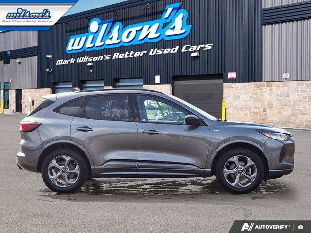 2024 Ford Escape ST-Line Hybrid AWD | Heated Seats + Steering | Remote Start | Split Leather | and More ! Photo