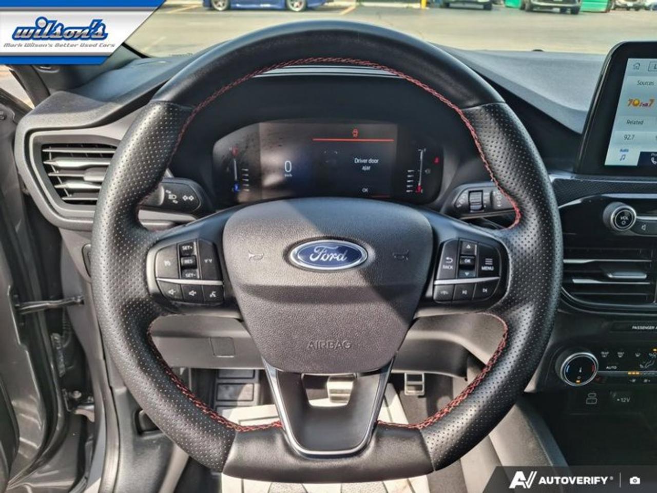 2024 Ford Escape ST-Line Hybrid AWD | Heated Seats + Steering | Remote Start | Split Leather | and More ! Photo