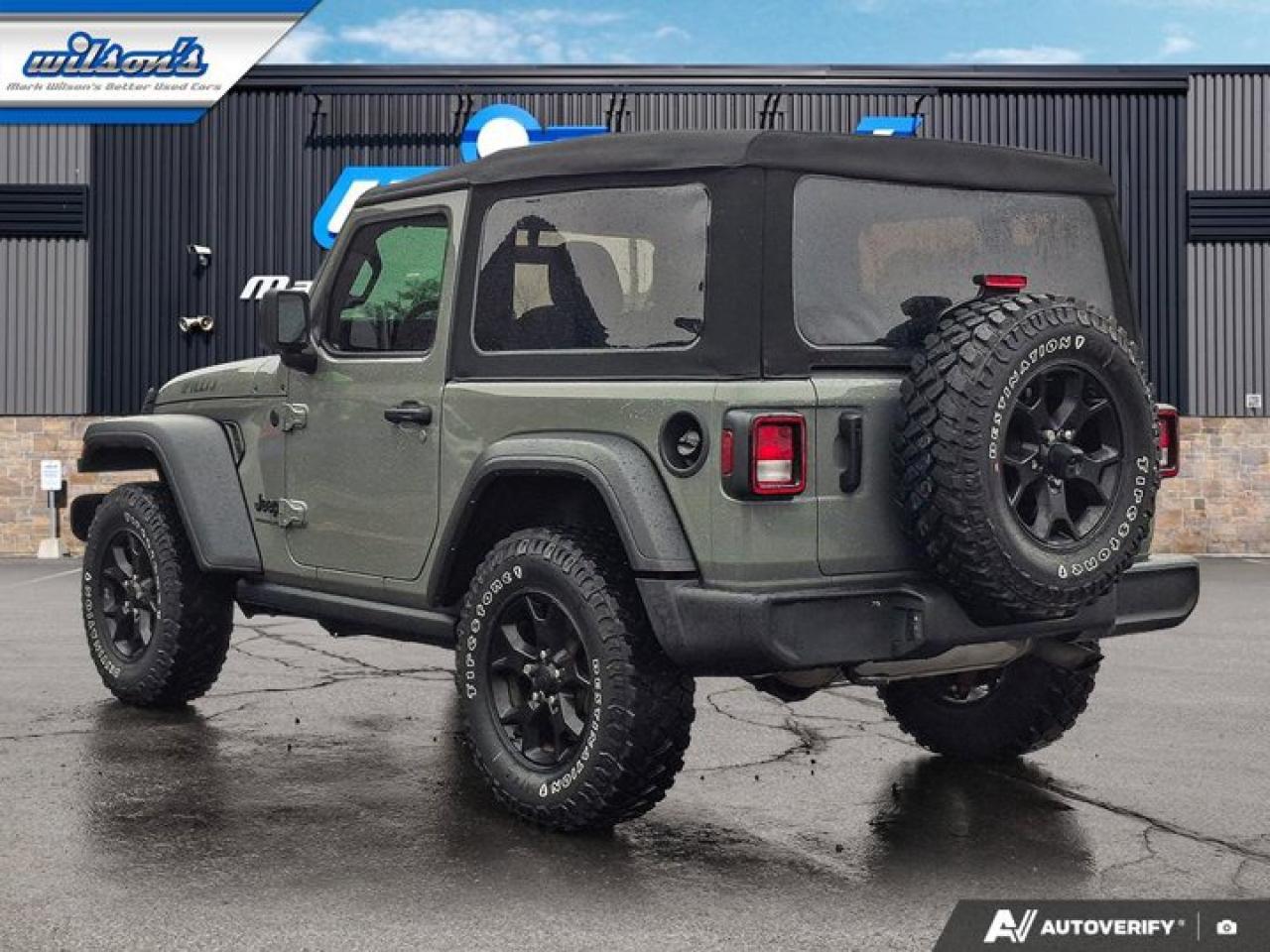 2023 Jeep Wrangler Willys 4x4 | 6 Speed Manual | Carplay | Reverse Cam | Alpine Audio | Keyless Entry | and More ! Photo2