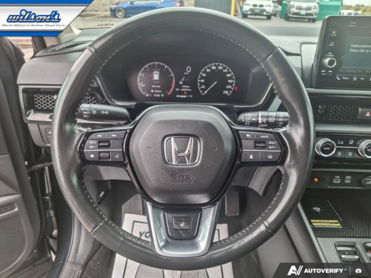 2023 Honda CR-V EX-L AWD | Leather | Sunroof | Heated Wheel + Seats | Adaptive Cruise | CarPlay + Android and More ! Photo