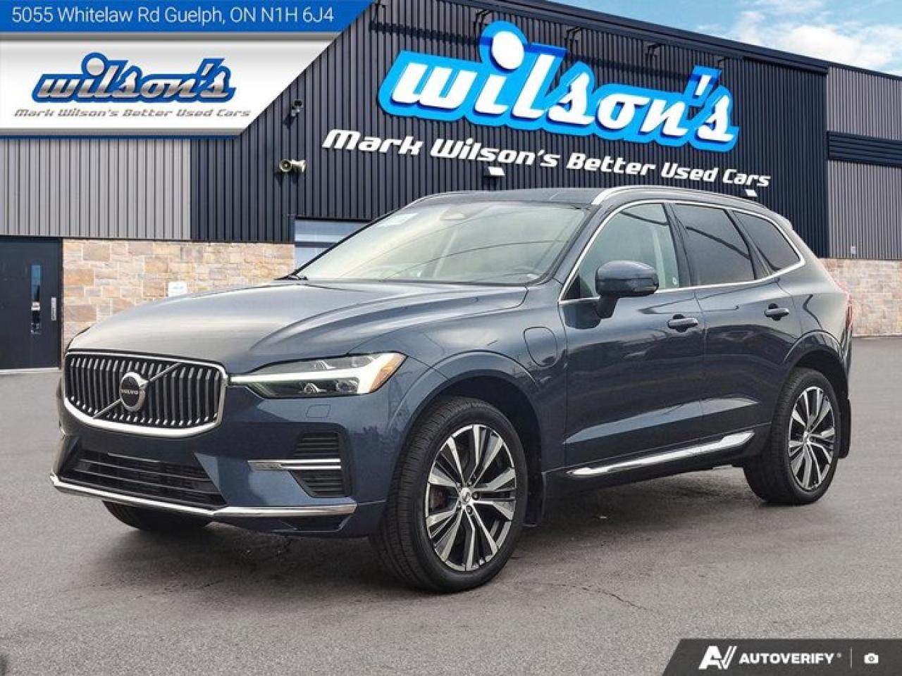 Used 2022 Volvo XC60 Recharge Inscription Expression PHEV | Extended Range | Leather | Pano Roof | Heated Seats + Steering & More! for sale in Guelph, ON