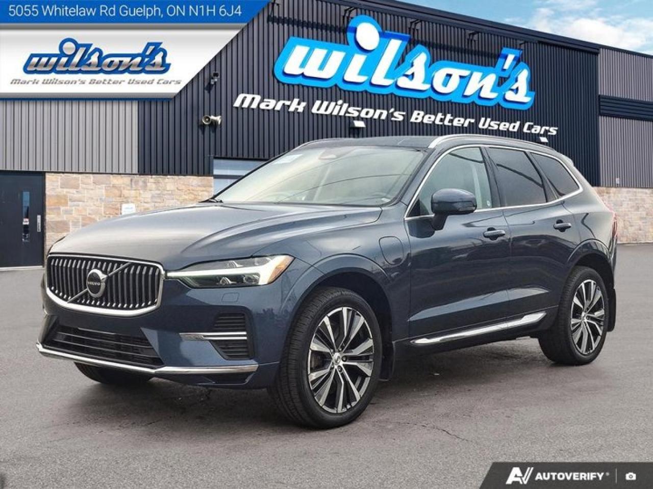 Used 2022 Volvo XC60 Recharge Inscription Expression PHEV | Extended Range | Leather | Pano Roof | Heated Seats + Steering & More! for sale in Guelph, ON