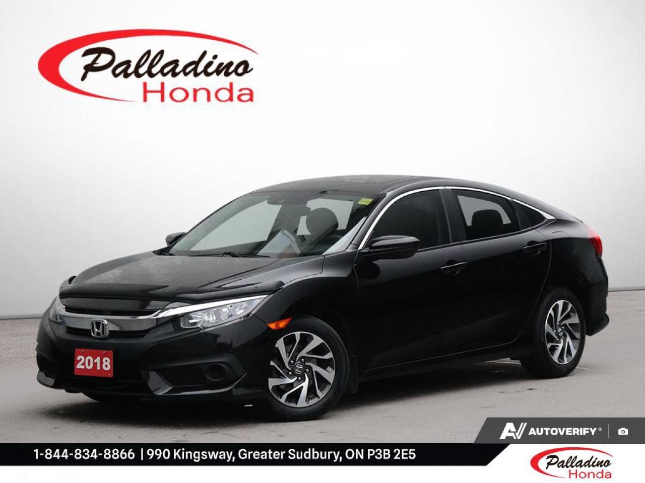 Used 2018 Honda Civic Sedan EX for sale in Greater Sudbury, ON