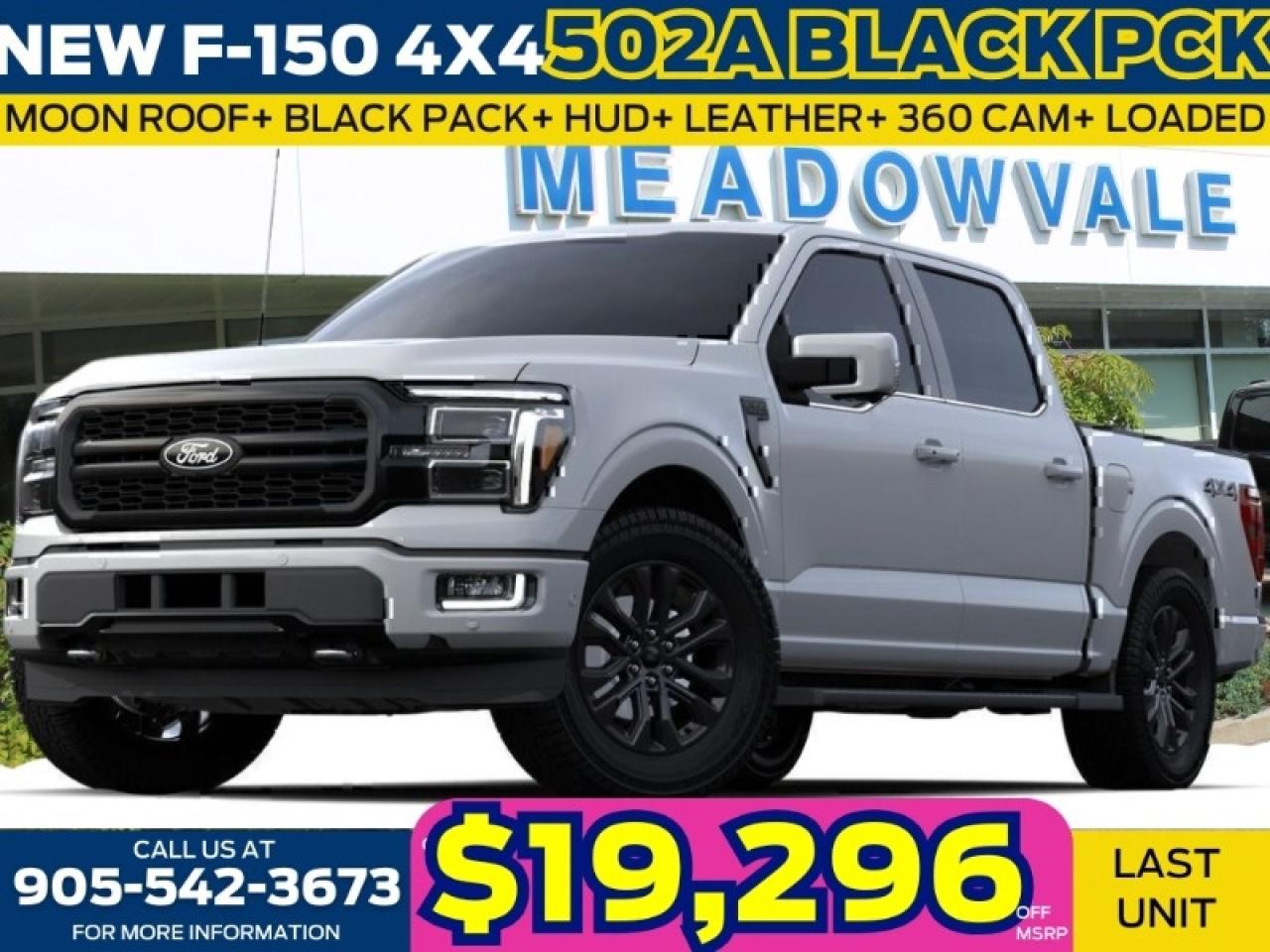 New 2024 Ford F-150 Lariat for sale in Mississauga, ON