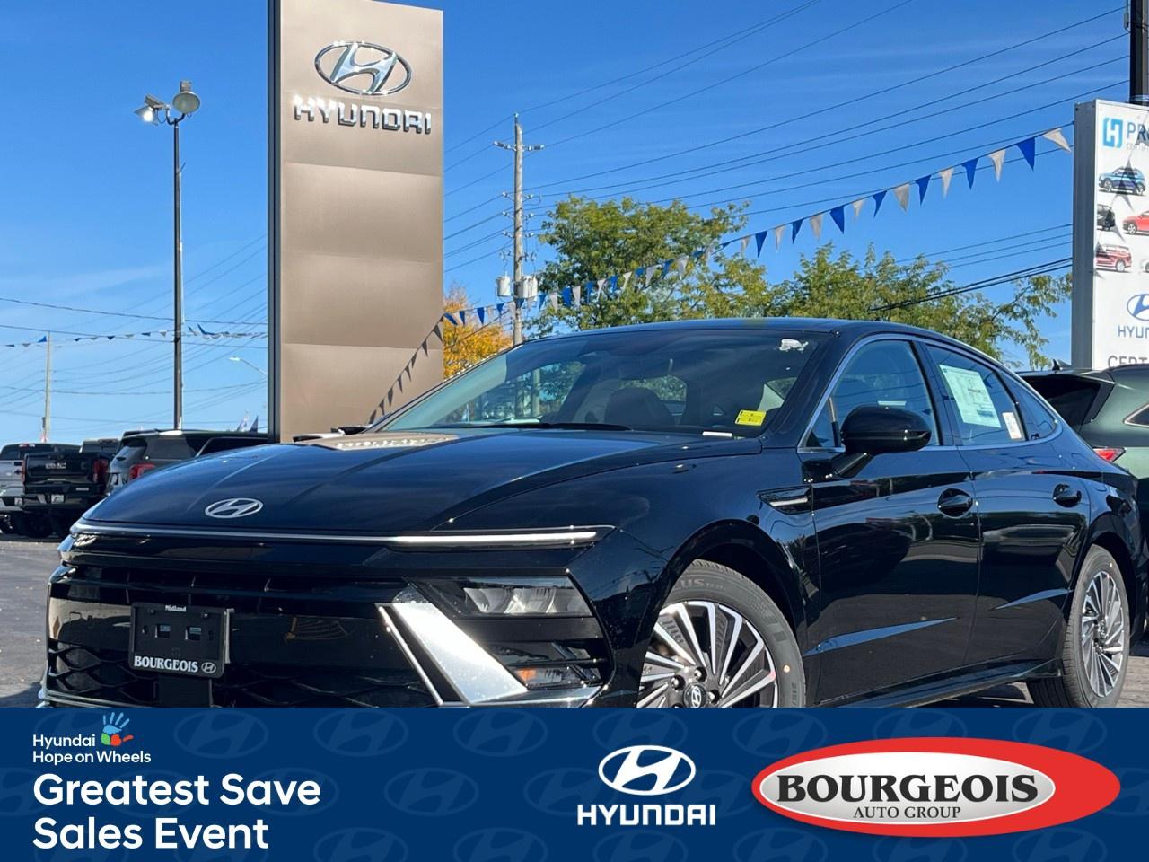 New 2026 Hyundai Sonata Hybrid Preferred-Trend FWD for sale in Midland, ON