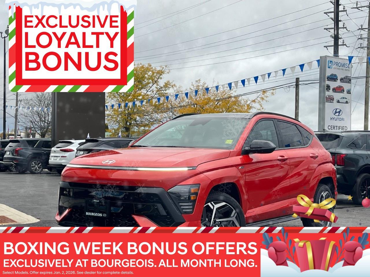 New 2026 Hyundai KONA 1.6T N Line Ultimate AWD for sale in Midland, ON