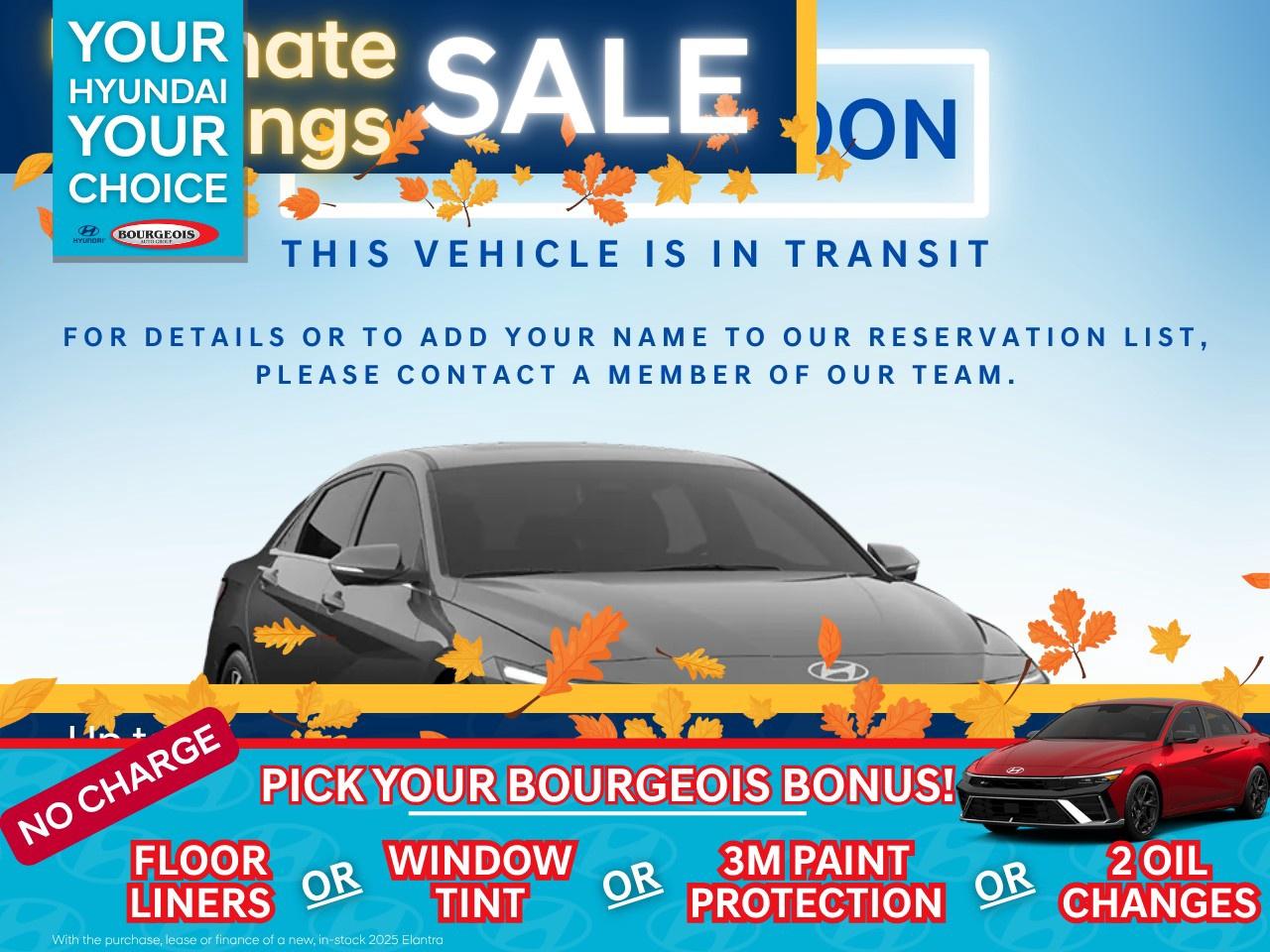 New 2025 Hyundai Elantra Preferred IVT for sale in Midland, ON
