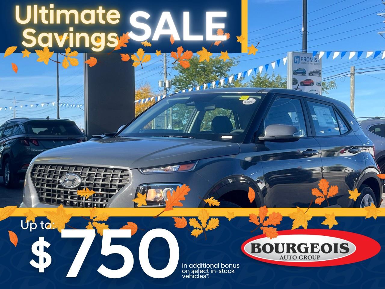 New 2026 Hyundai Venue Essential IVT for sale in Midland, ON