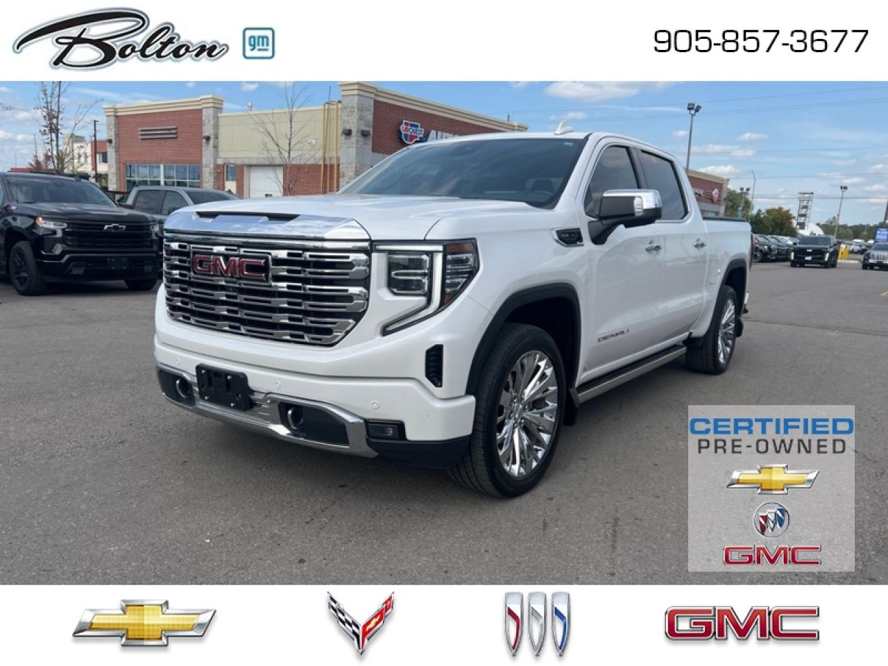 Used 2023 GMC Sierra 1500 Denali GM CERTIFIED PRE-OWNED PROGRAM - FINANCE @ 4.99% for sale in Bolton, ON