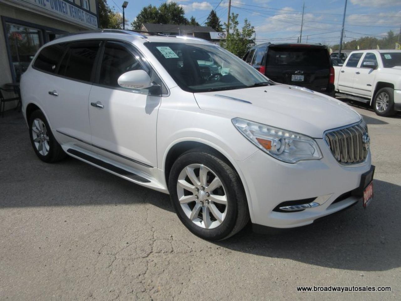 2016 Buick Enclave ALL-WHEEL DRIVE PREMIUM-PACKAGE 7 PASSENGER 3.6L - V6.. CAPTAINS.. 3RD ROW.. NAVIGATION.. DUAL SUNROOF.. DVD PLAYER.. LEATHER.. HEATED SEATS & WHEEL.. Photo4