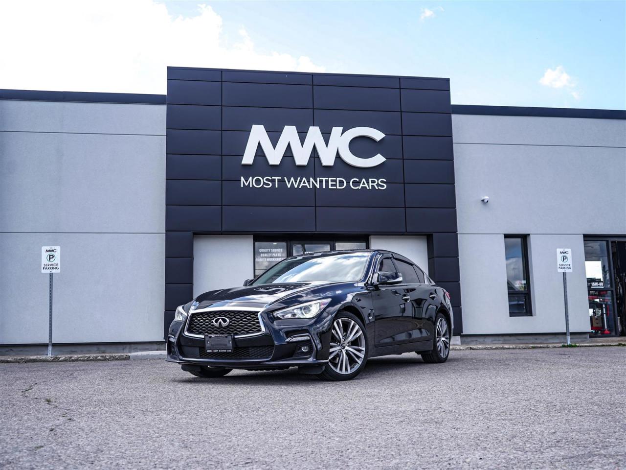 Used 2019 Infiniti Q50 SIGNATURE EDITION AWD | NO ACCIDENTS | 15 SERV RECORDS for sale in Kitchener, ON