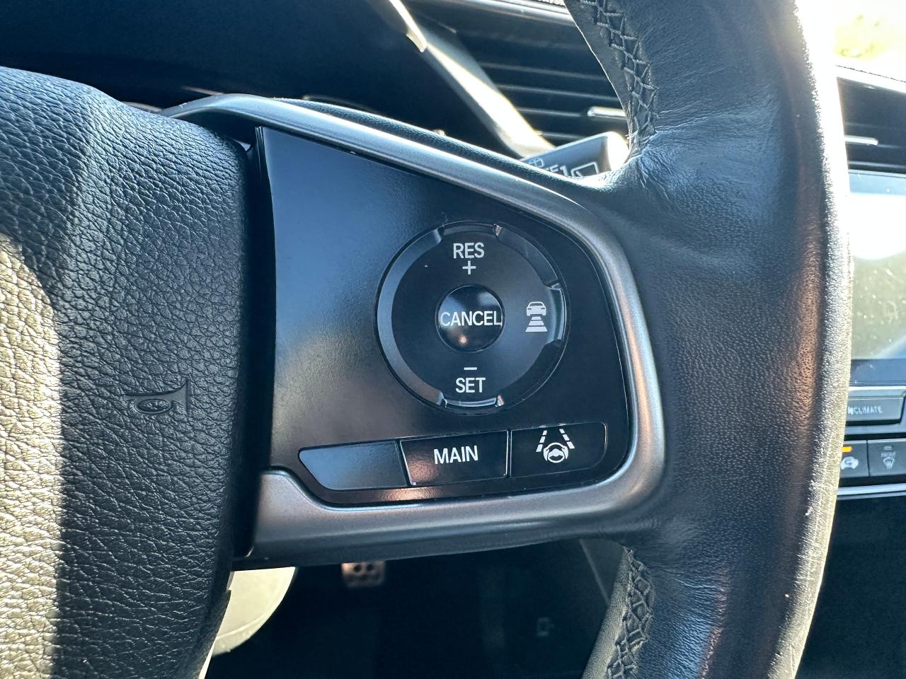 2018 Honda Civic Sport Honda Sensing Sunroof CarPlay RearCam A/C FM Photo