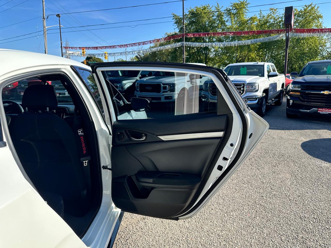 2018 Honda Civic Sport Honda Sensing Sunroof CarPlay RearCam A/C FM Photo