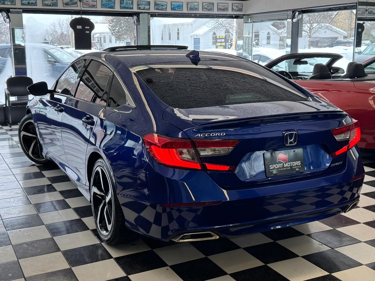 2018 Honda Accord SPORT 1.5T+New Tires+Roof+Lane Keep+CLEAN CARFAX Photo