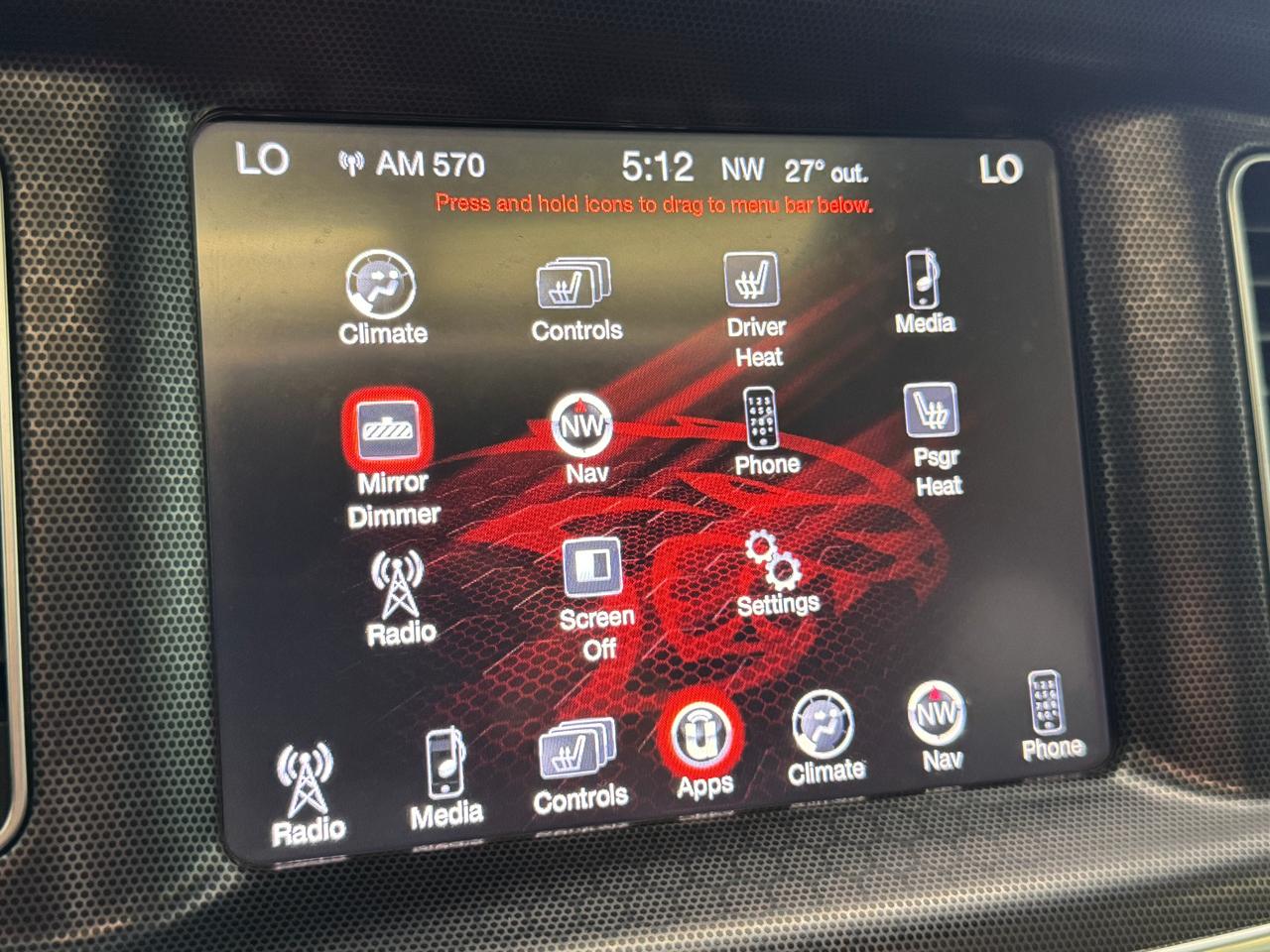 2016 Dodge Charger SXT+New Tires+Roof+GPS+Heated Seats+Tinted Photo