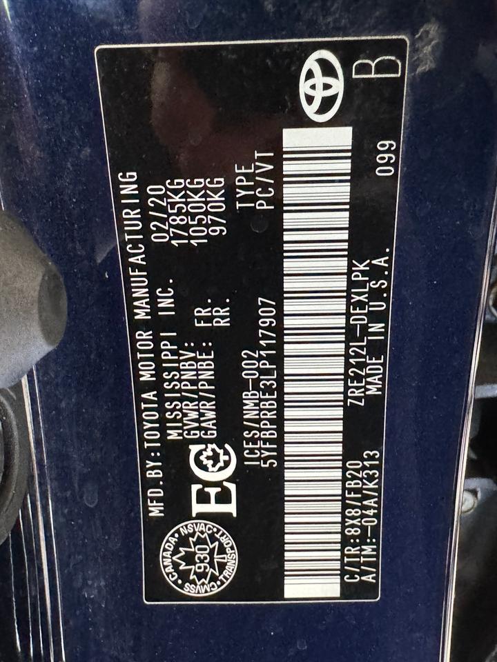 2020 Toyota Corolla LE+New Tires+Brakes+Adaptive Cruise+ApplePlay+LKA Photo