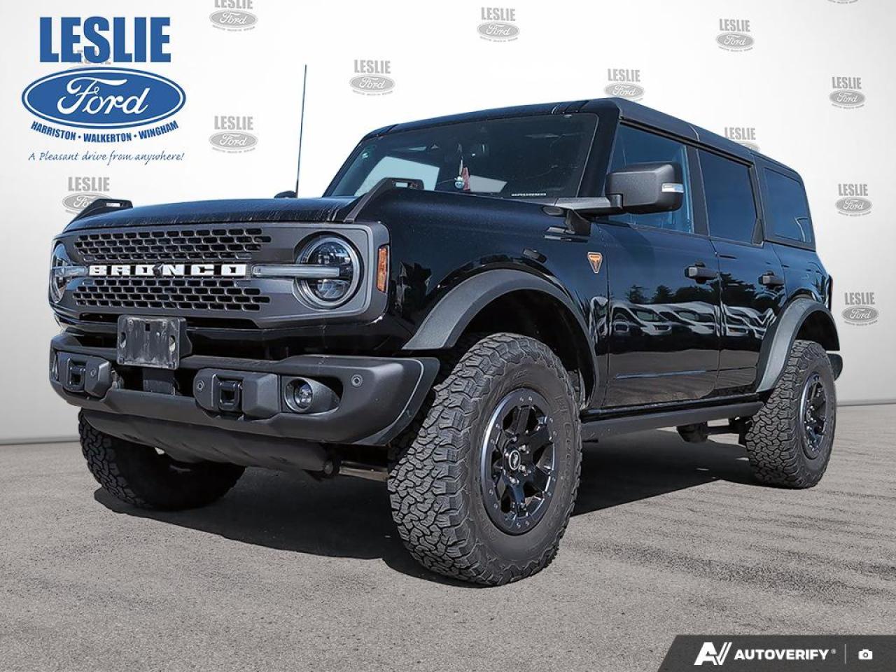 Used 2022 Ford Bronco BADLANDS 4 DOOR ADVANCED 4X4 for sale in Harriston, Walkterton & Wingham, ON