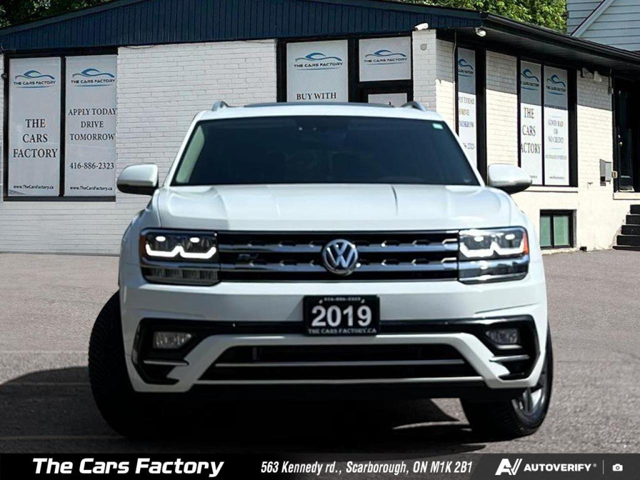 2019 Volkswagen Atlas Execline R-Line 3.6 FSI 4MOTION No Accident! - Photo #2