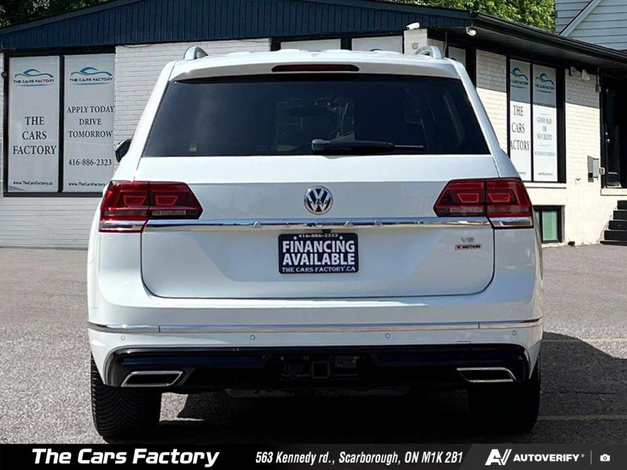 2019 Volkswagen Atlas Execline R-Line 3.6 FSI 4MOTION No Accident! Photo4