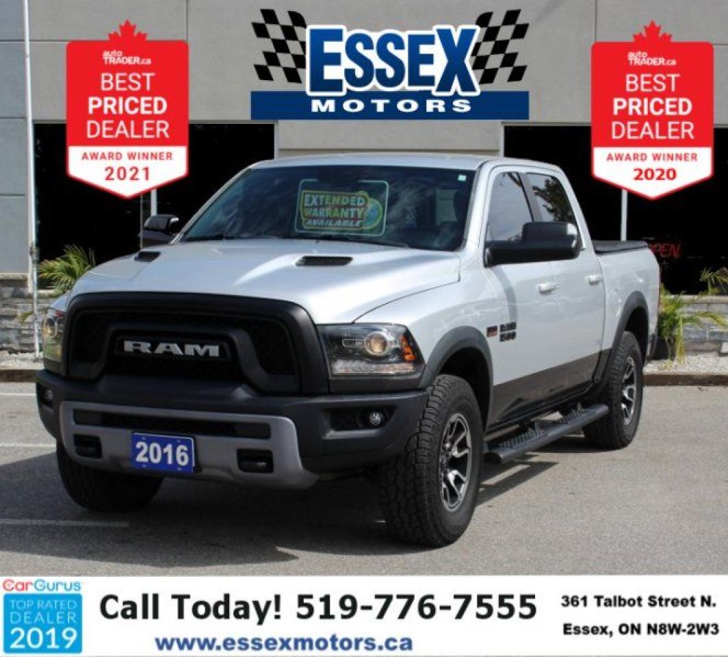 Used 2016 RAM 1500 Rebel*Low Ks*4x4*Hemi*Heated Leather*BT*Rear Cam for sale in Essex, ON