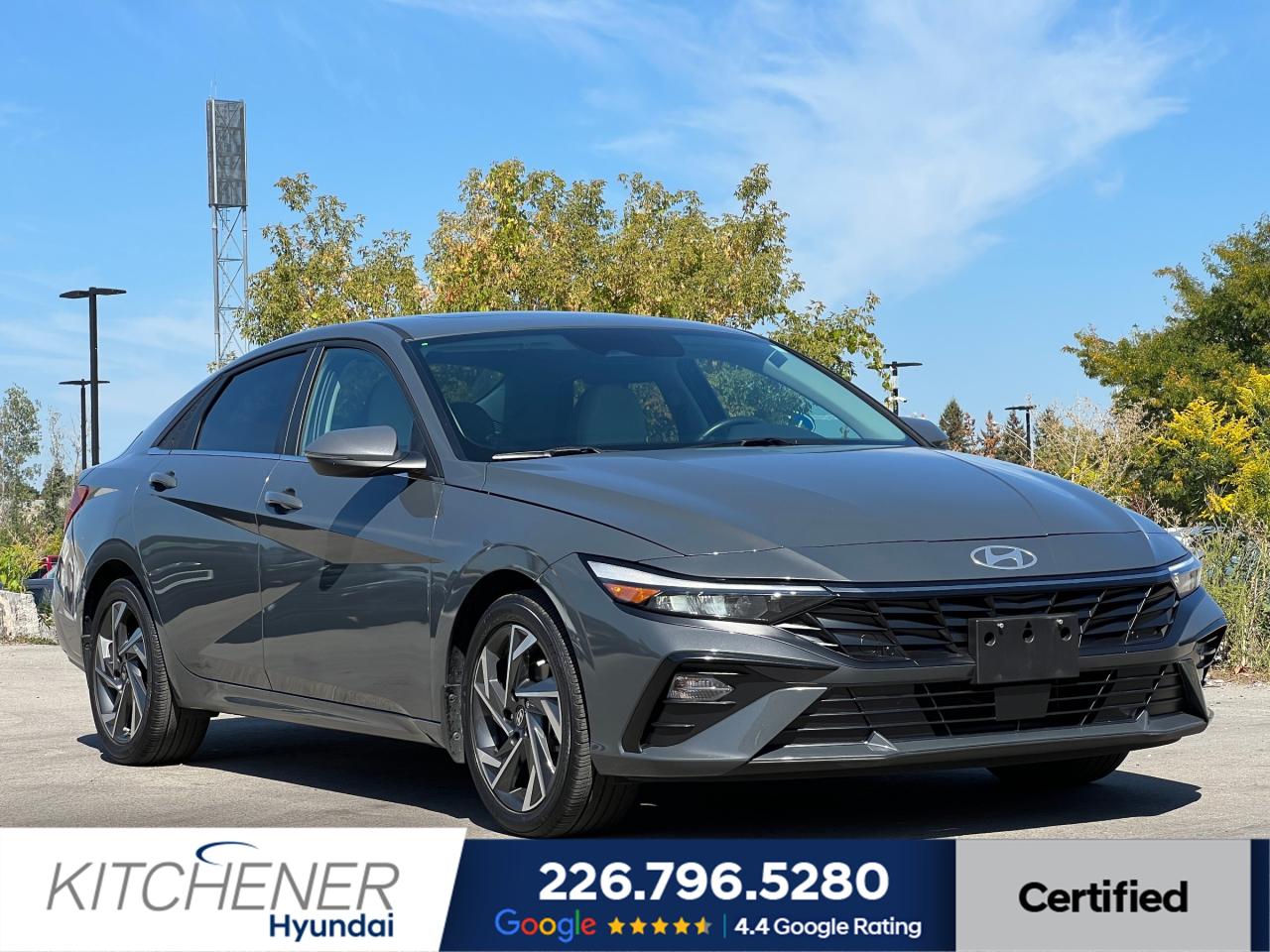 Used 2024 Hyundai Elantra Luxury w/Two-Tone Interior LUXURY | LEATHER | SUNROOF | BACKUP CAMERA | for sale in Kitchener, ON