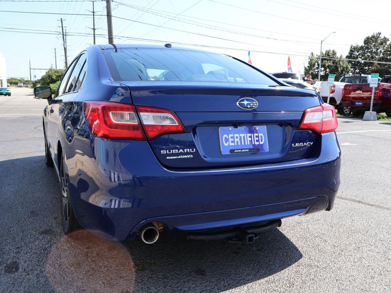 2017 Subaru Legacy SPORT AWD CERTIFIED *ACCIDENT FREE*SUBARU MAINTAIN* CAMERA BLUETOOTH LEATHER HEATED SEATS SUNROOF CRUISE ALLOYS - Photo #5