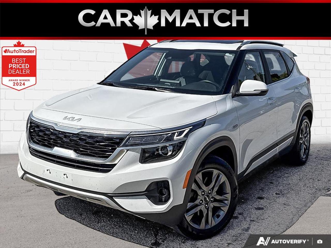 Used 2022 Kia Seltos EX / NO ACCIDENTS / AWD / LEATHER / SUNROOF for sale in Cambridge, ON