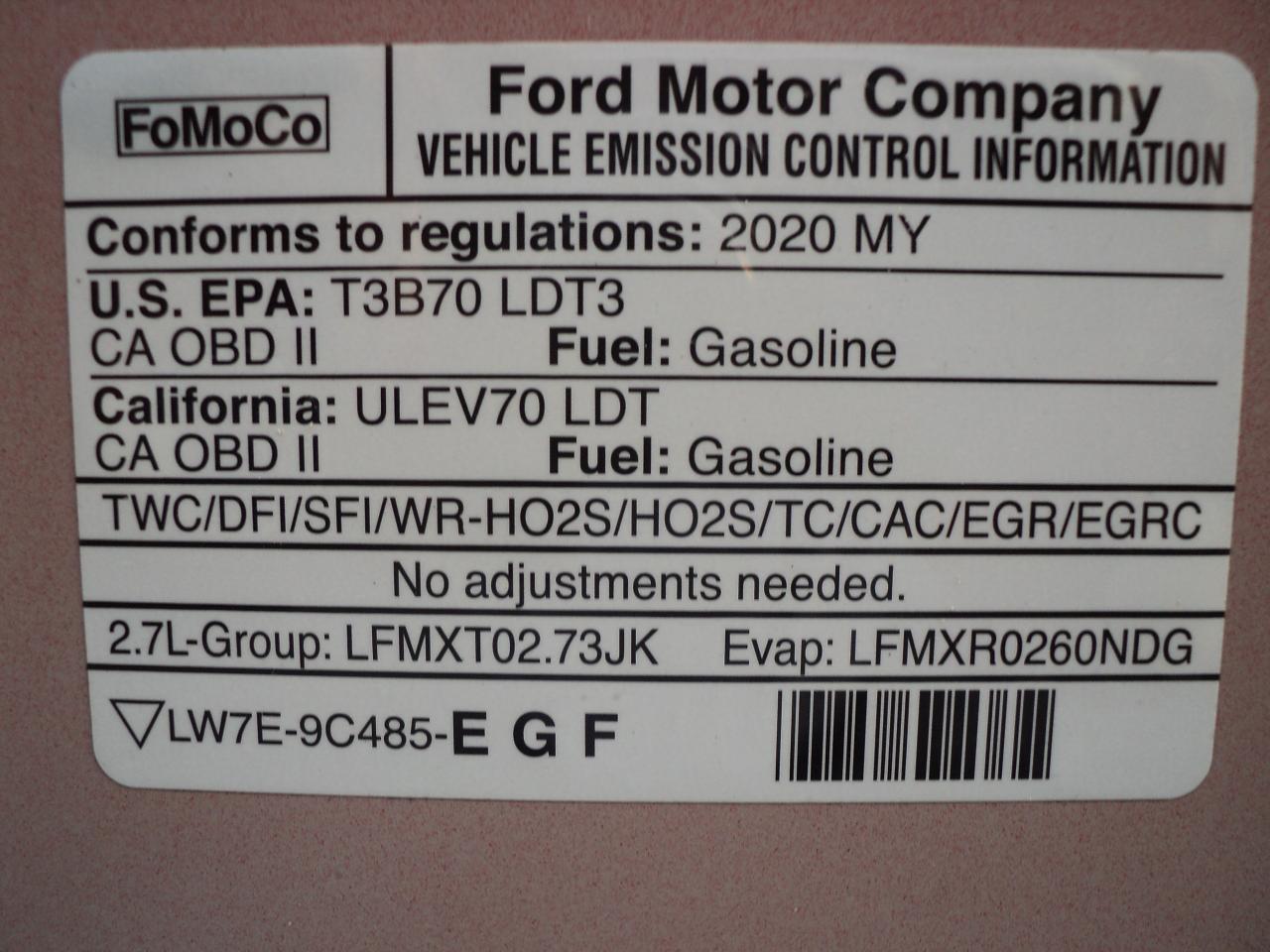 2020 Ford F-150 XL SUPERCAB 4WD 2.7L6cyl  6.5' BOX BackUpCam - Photo #26