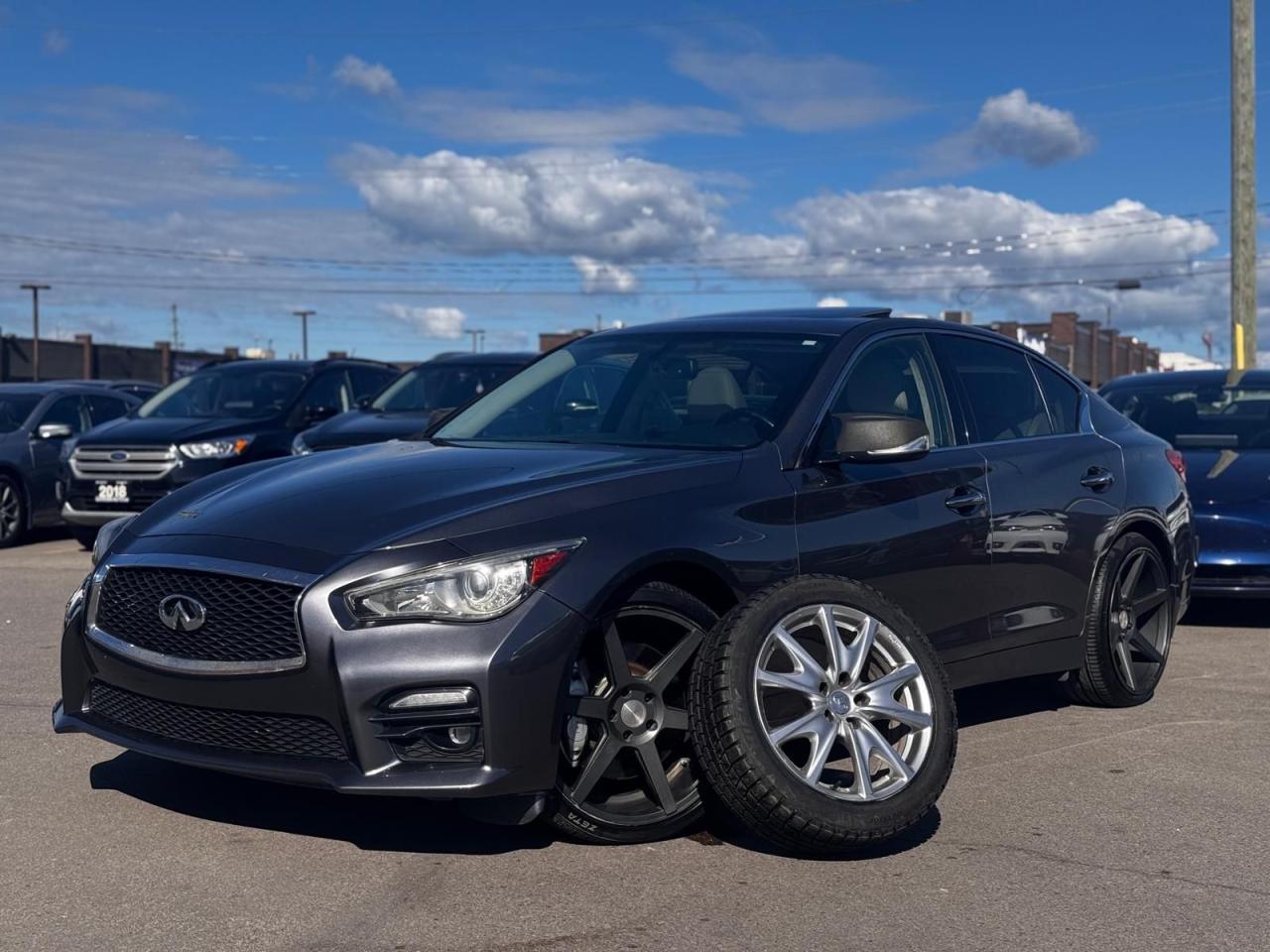 2014 Infiniti Q50 S AUTO AWD NAVI HEATED SEATS BACKUP CAM BLUETOOTH - Photo #1
