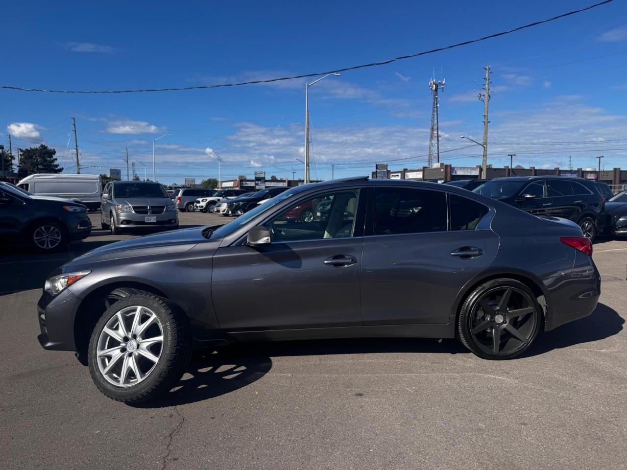 2014 Infiniti Q50 S AUTO AWD NAVI HEATED SEATS BACKUP CAM BLUETOOTH - Photo #4
