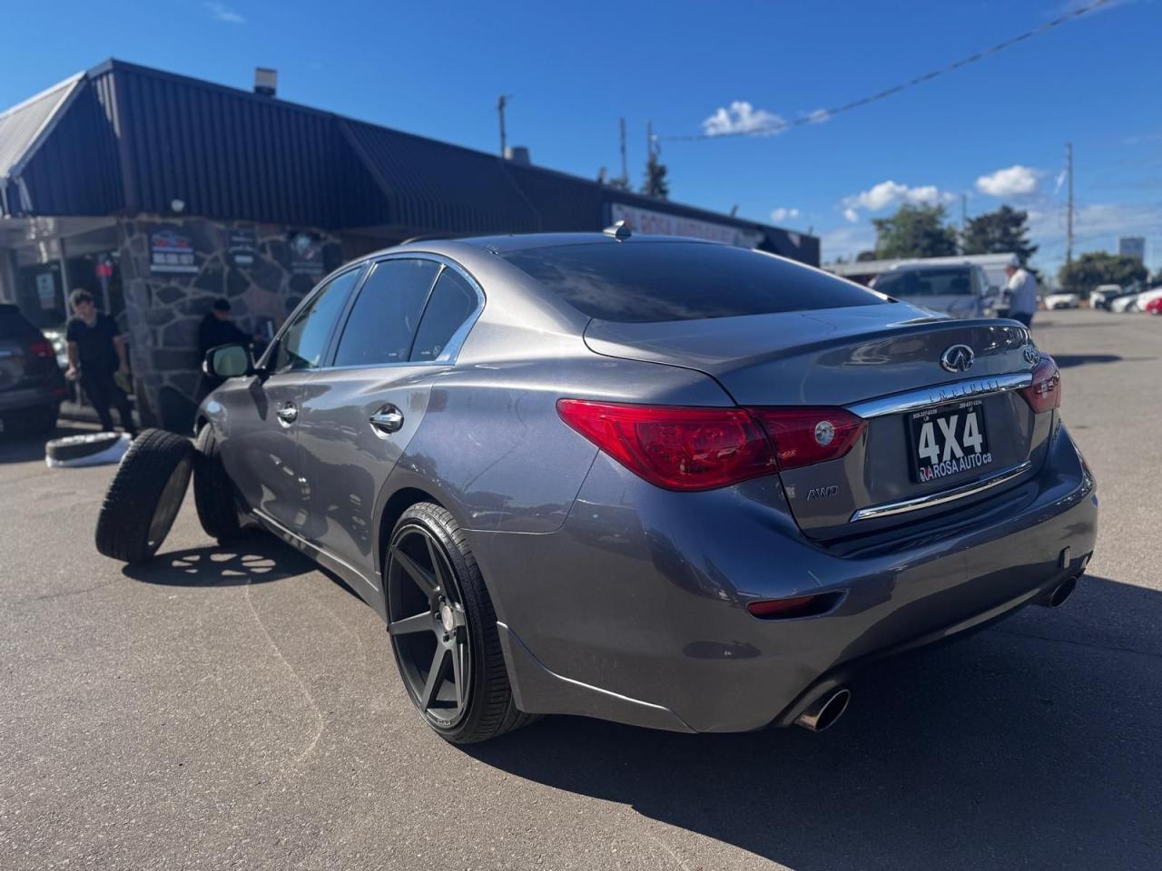 2014 Infiniti Q50 S AUTO AWD NAVI HEATED SEATS BACKUP CAM BLUETOOTH - Photo #5