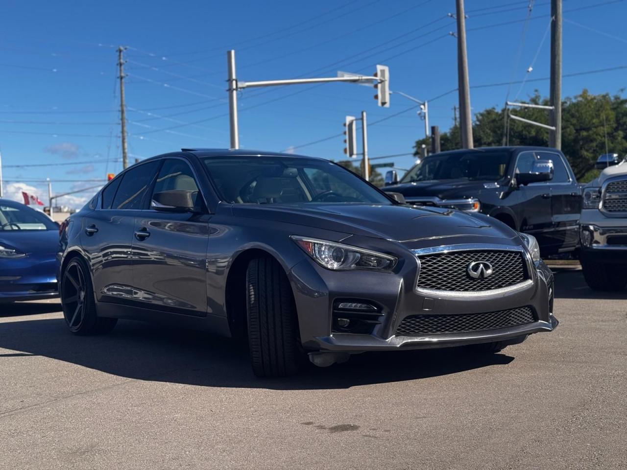 2014 Infiniti Q50 S AUTO AWD NAVI HEATED SEATS BACKUP CAM BLUETOOTH - Photo #8