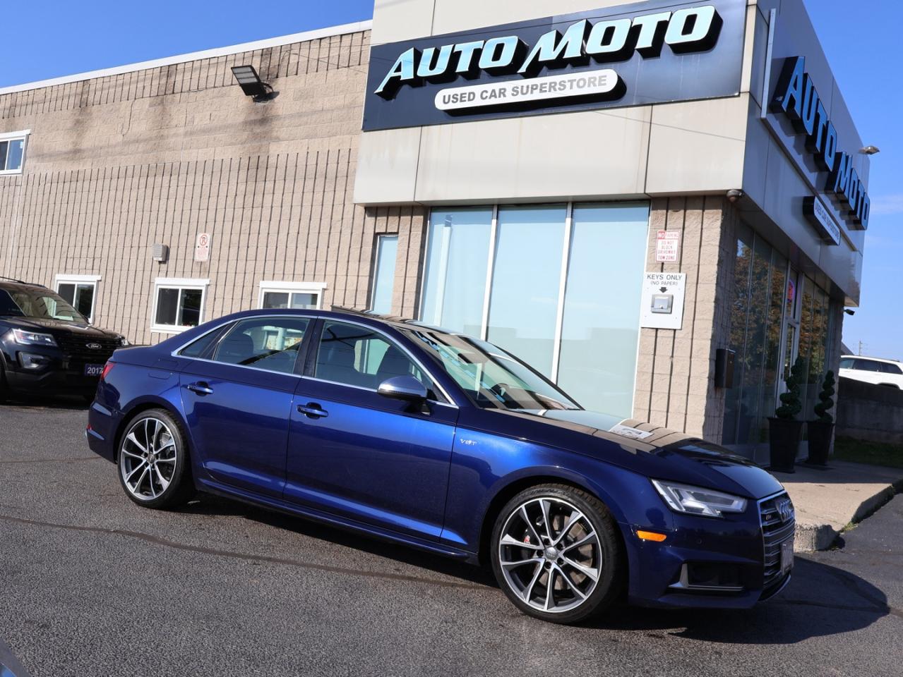 Used 2018 Audi S4 V6 TECH AWD CERTIFIED *ACCIDENT FREE* CAMERA NAV BLUETOOTH LEATHER HEATED SEATS SUNROOF CRUISE ALLOYS for sale in Burlington, ON