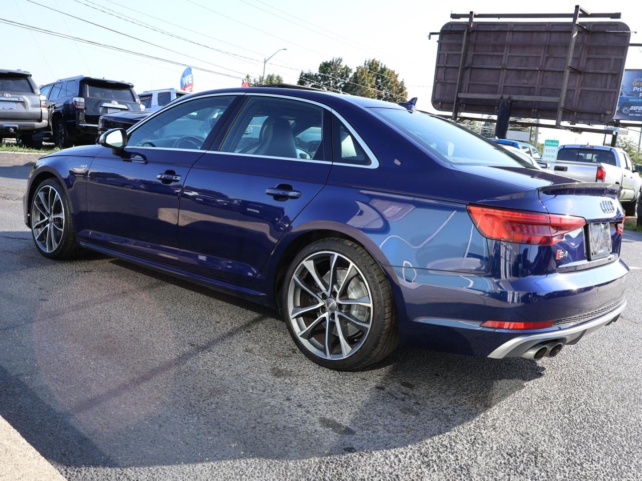 2018 Audi S4 V6 TECH AWD CERTIFIED *ACCIDENT FREE* CAMERA NAV BLUETOOTH LEATHER HEATED SEATS SUNROOF CRUISE ALLOYS - Photo #4