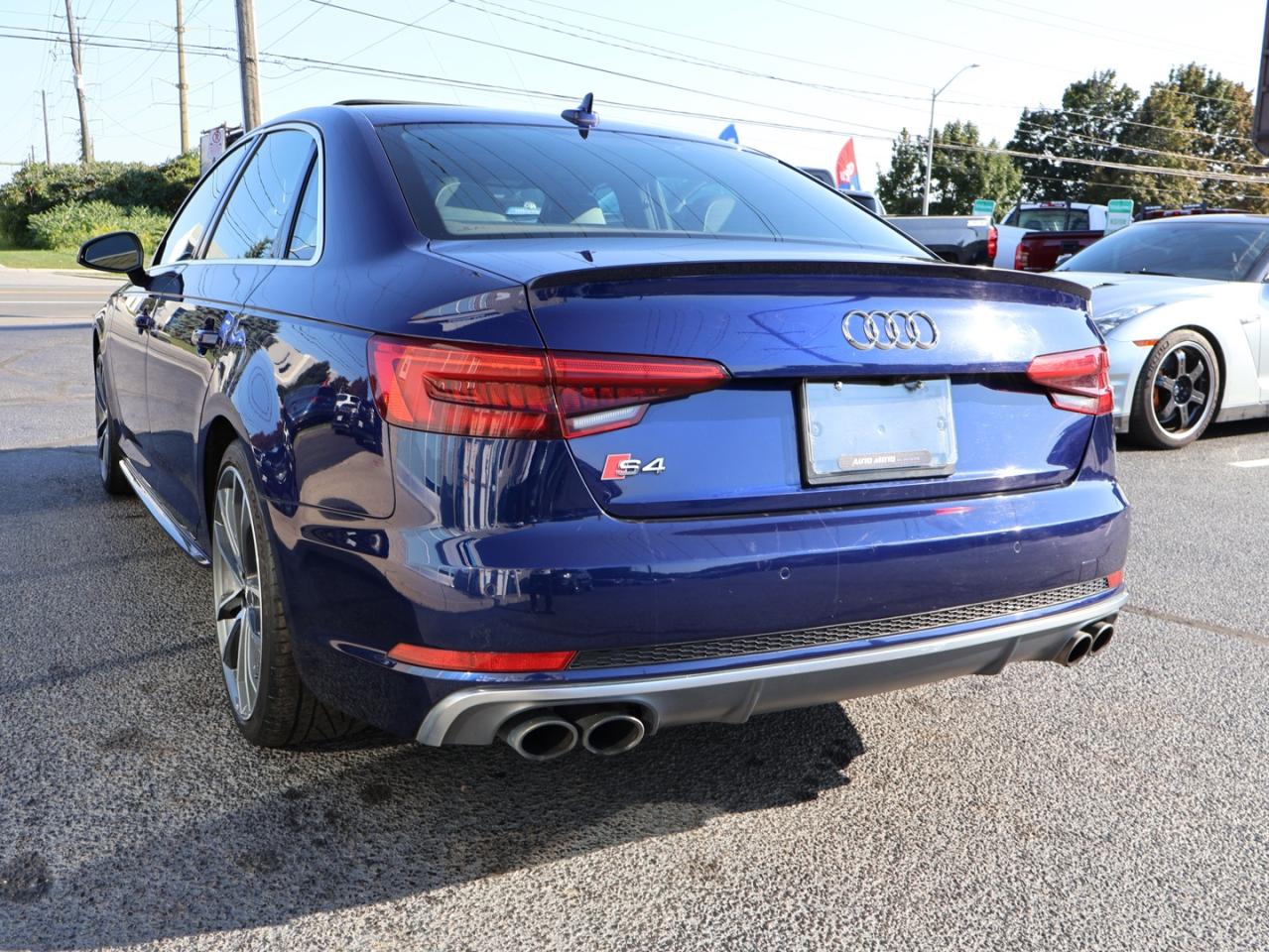 2018 Audi S4 V6 TECH AWD CERTIFIED *ACCIDENT FREE* CAMERA NAV BLUETOOTH LEATHER HEATED SEATS SUNROOF CRUISE ALLOYS - Photo #5