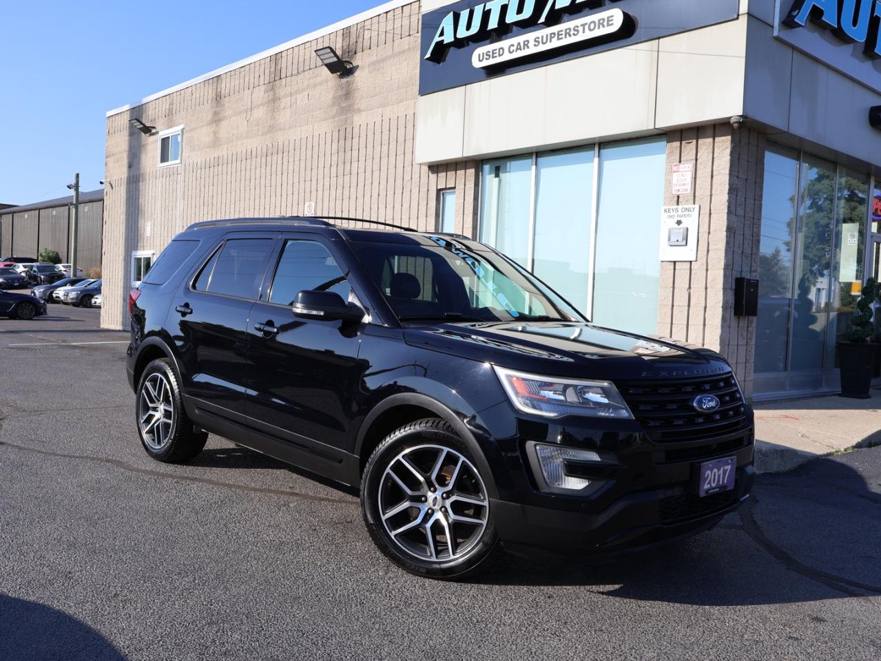 2017 Ford Explorer V6 SPORT 4WD CERTIFIED *FORD MAINTAIN* CAMERA NAV BLUETOOTH LEATHER HEATED SEATS PANO ROOF CRUISE ALLOYS - Photo #8