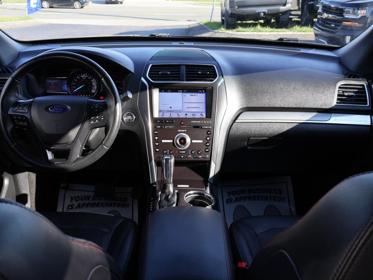 2017 Ford Explorer V6 SPORT 4WD CERTIFIED *FORD MAINTAIN* CAMERA NAV BLUETOOTH LEATHER HEATED SEATS PANO ROOF CRUISE ALLOYS - Photo #11