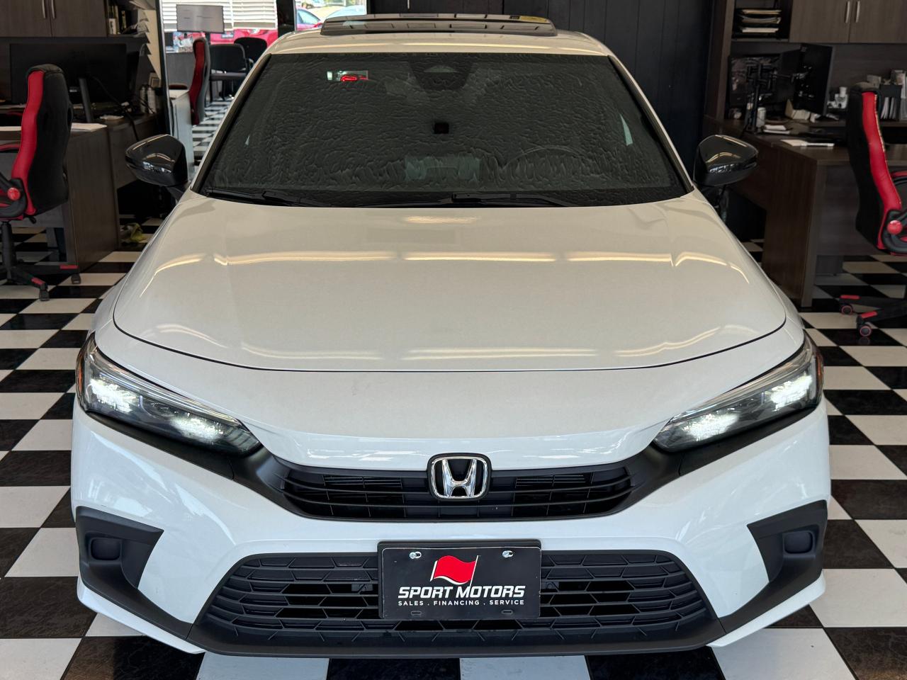 2022 Honda Civic Sport+Roof+BSM+ACCIDENT FREE+CLEAN CARFAX - Photo #11