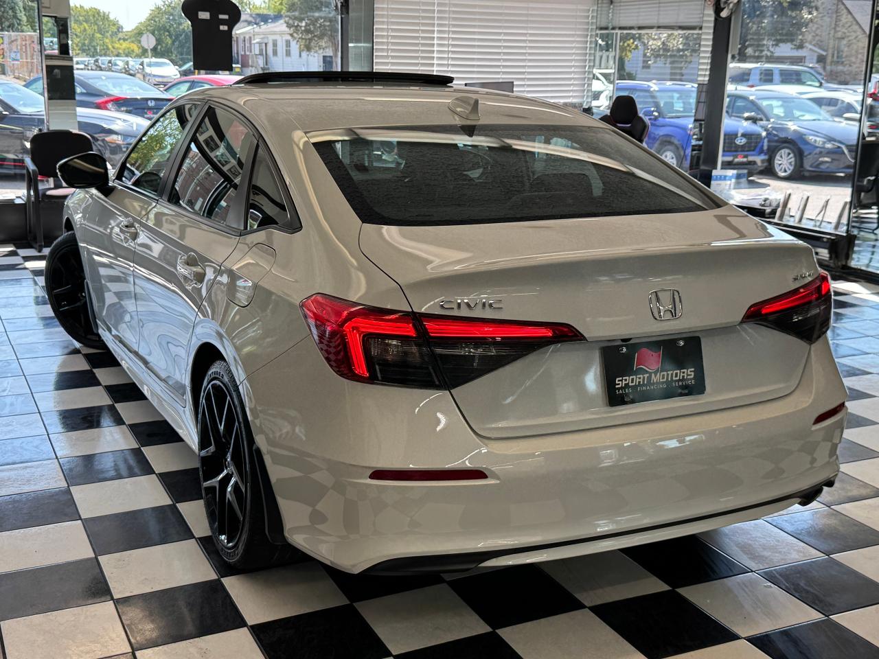 2022 Honda Civic Sport+Roof+BSM+ACCIDENT FREE+CLEAN CARFAX Photo74