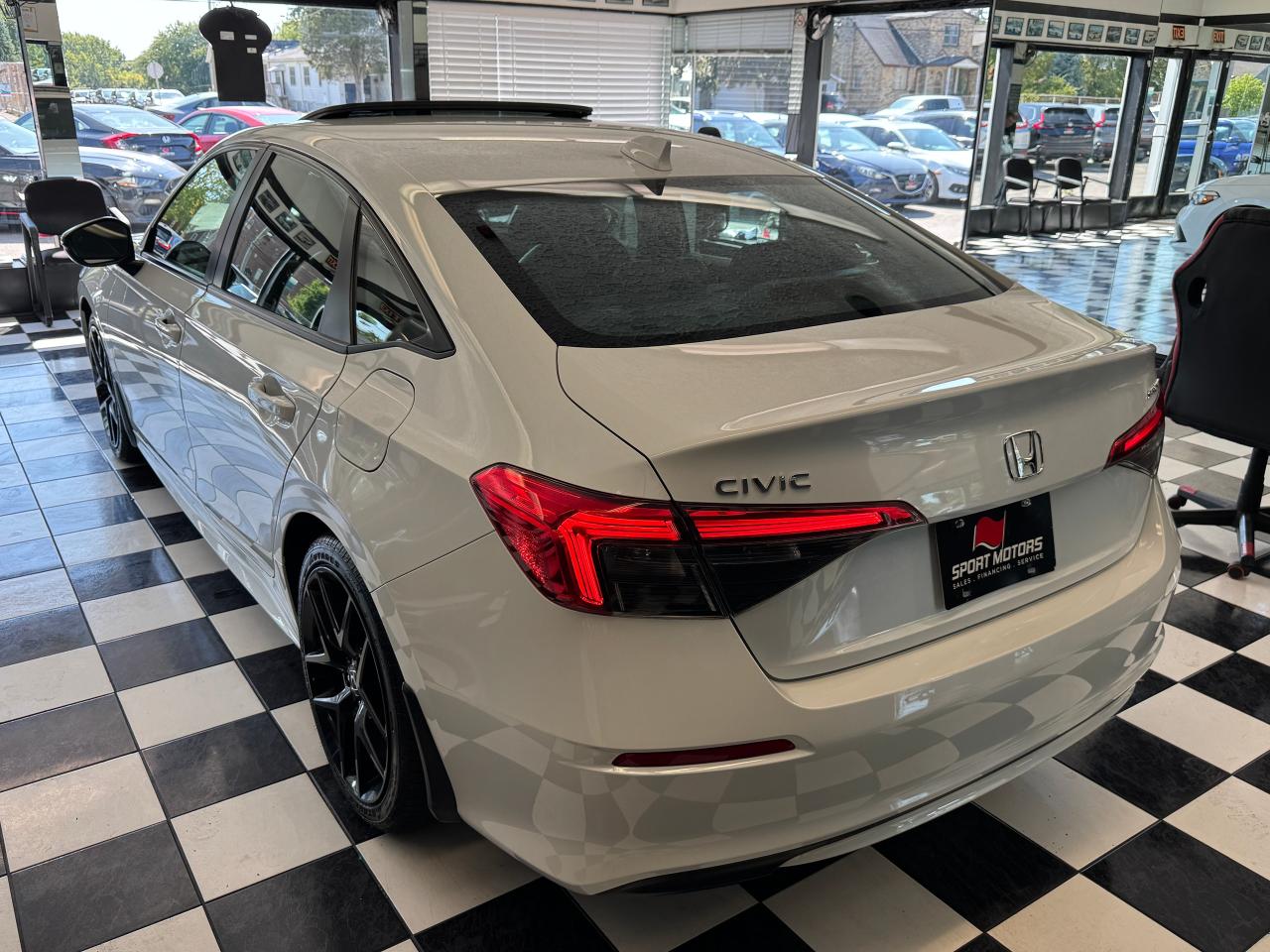 2022 Honda Civic Sport+Roof+BSM+ACCIDENT FREE+CLEAN CARFAX Photo63