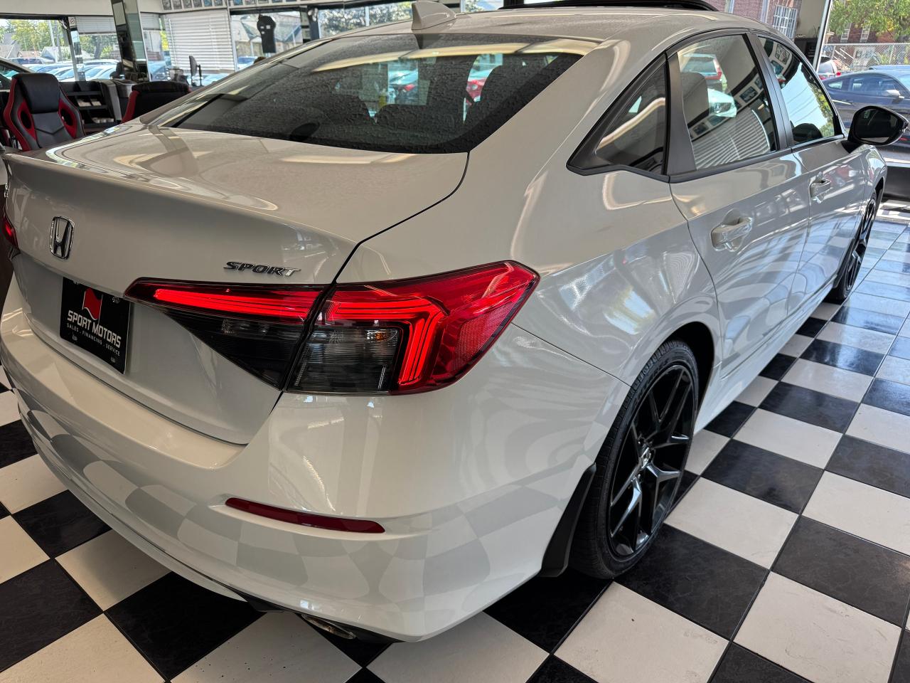 2022 Honda Civic Sport+Roof+BSM+ACCIDENT FREE+CLEAN CARFAX Photo39