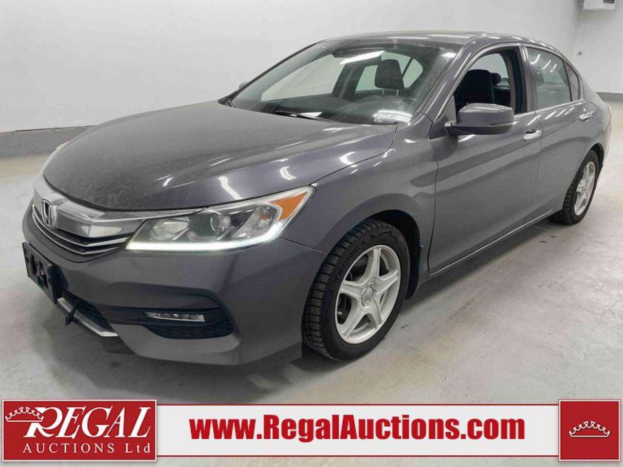 Used 2017 Honda Accord EX-L for sale in Calgary, AB