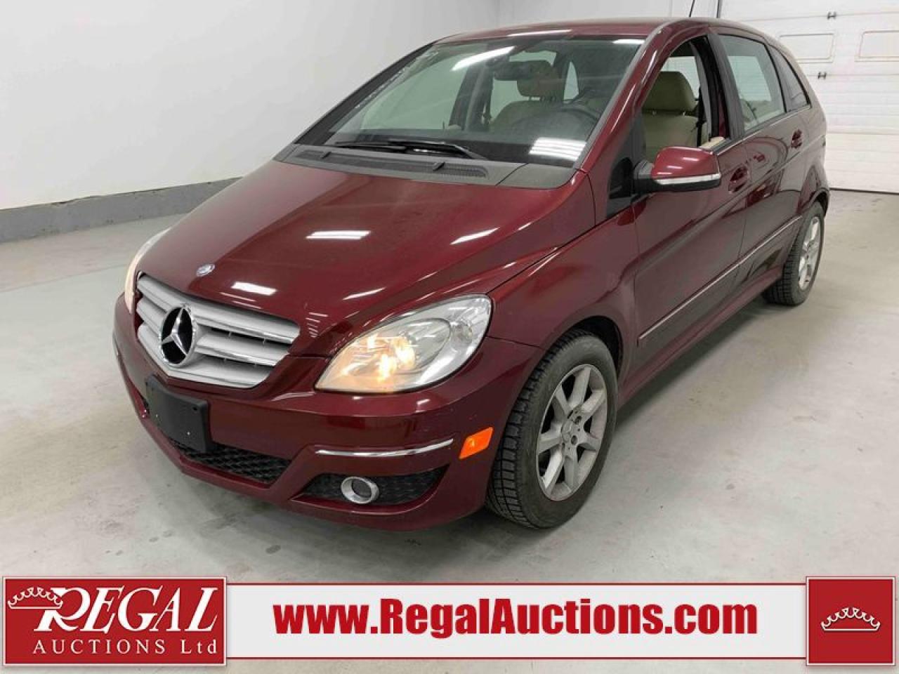 Used 2009 Mercedes-Benz B-Class B200 for sale in Calgary, AB