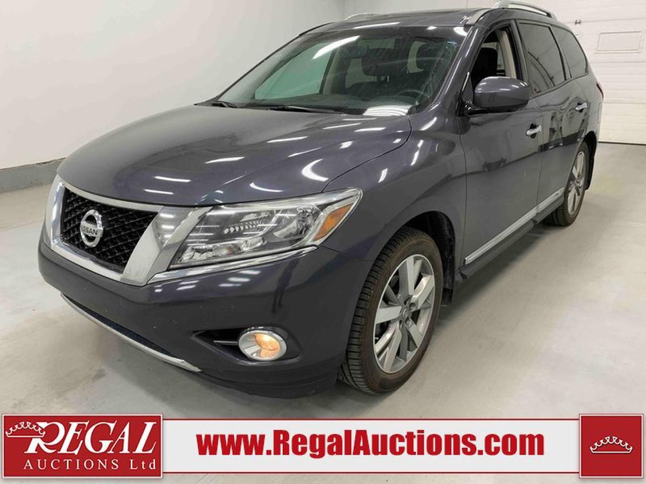 Used 2014 Nissan Pathfinder Platinum for sale in Calgary, AB