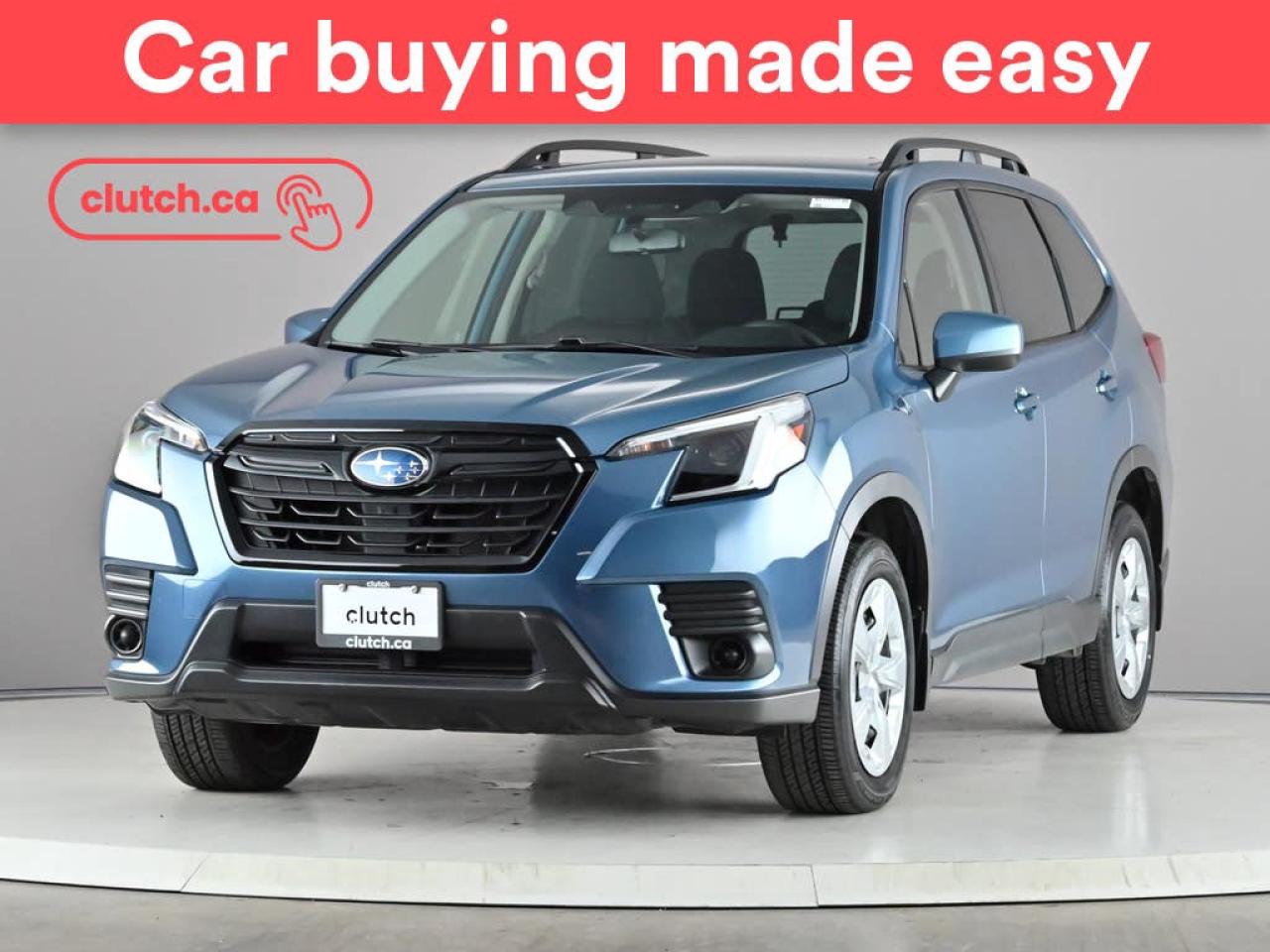 Used 2023 Subaru Forester Base AWD w/ Apple CarPlay, Heated Front Seats, Rearview Cam for sale in Toronto, ON