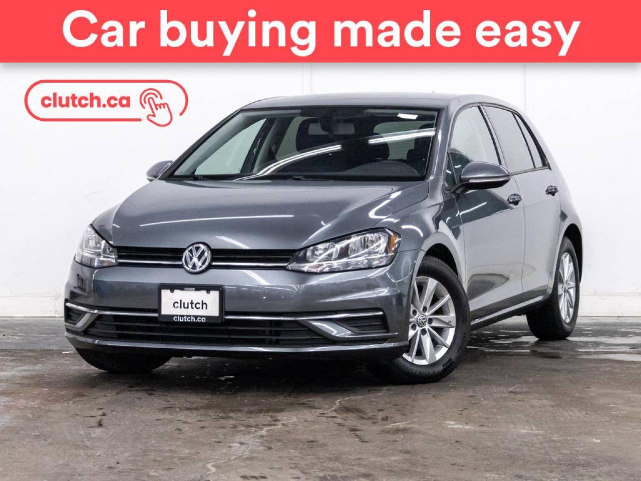 Used 2019 Volkswagen Golf Comfortline w/ Apple CarPlay & Android Auto, Front Heated Seats, Rearview Cam for sale in Toronto, ON